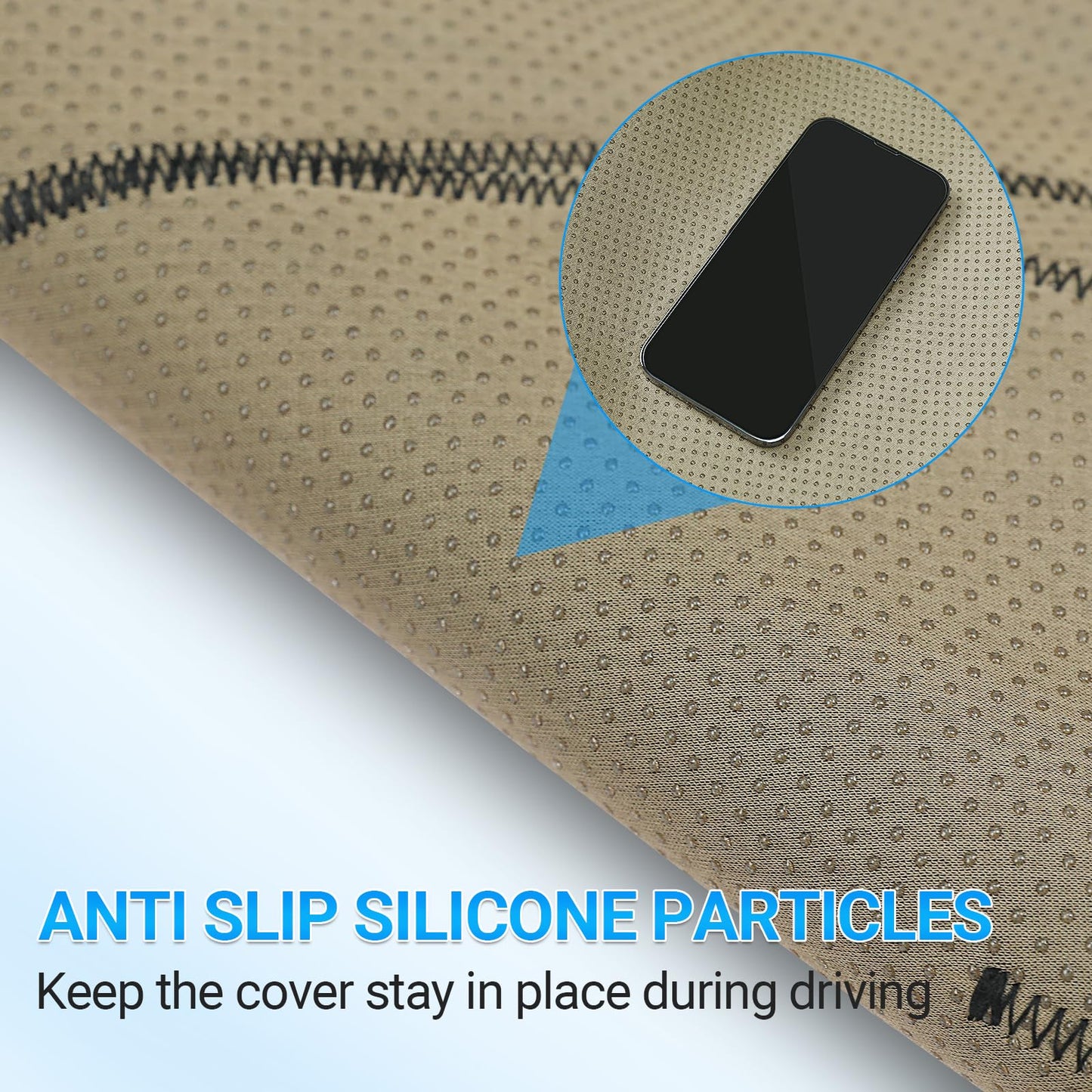 Dash Cover for 2015-2020 Ford F-150 - Felt Dash Mat, UV Protection, Non-Slip