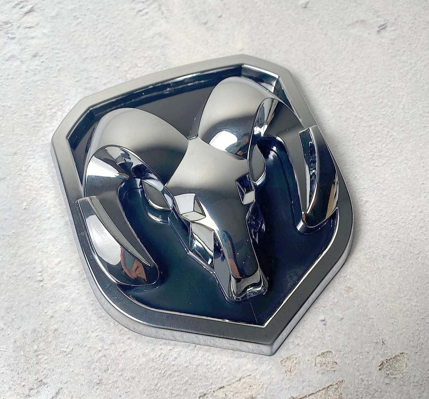 Chrome RAM Grille Emblem for 2013-2018 RAM 1500/2500/3500 - ABS Replacement Badge