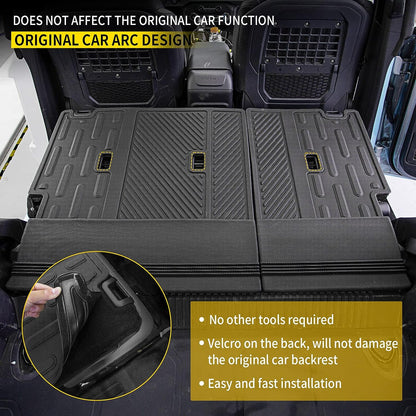 Floor Mats Compatible with 2021 2022 2023 2024 Ford Bronco - OHMU