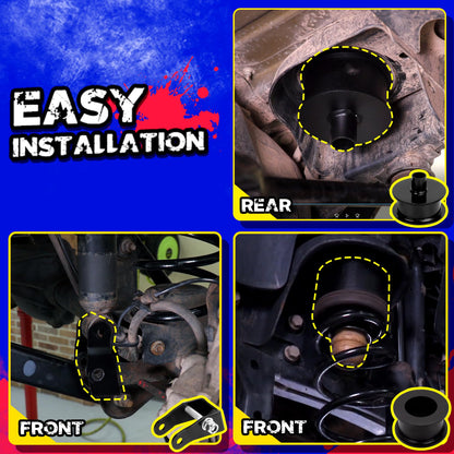 2.5" Lift & Leveling Kit for Jeep Wrangler JL (2018-2023) - Complete Suspension System
