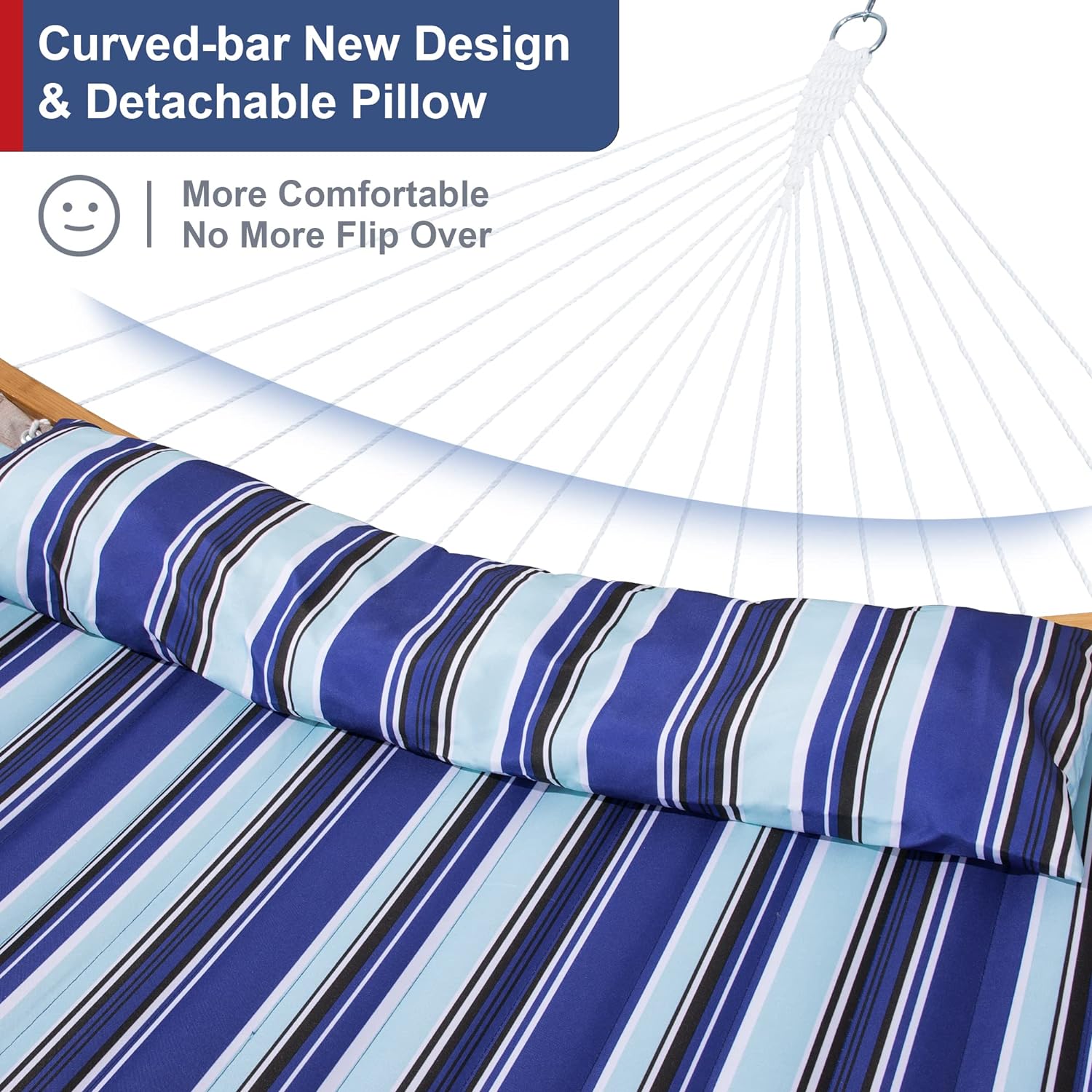 Double Outdoor Portable Hammock with Stand - OHMU