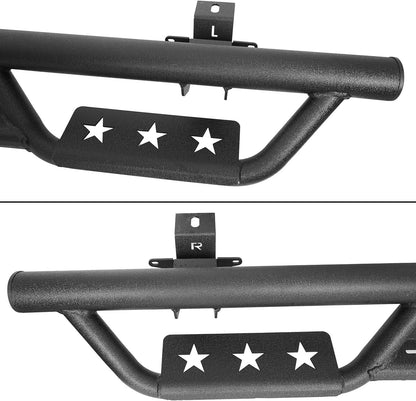 6.2" Drop-Down Running Boards for 2018-2025 Jeep Wrangler JL 4-Door