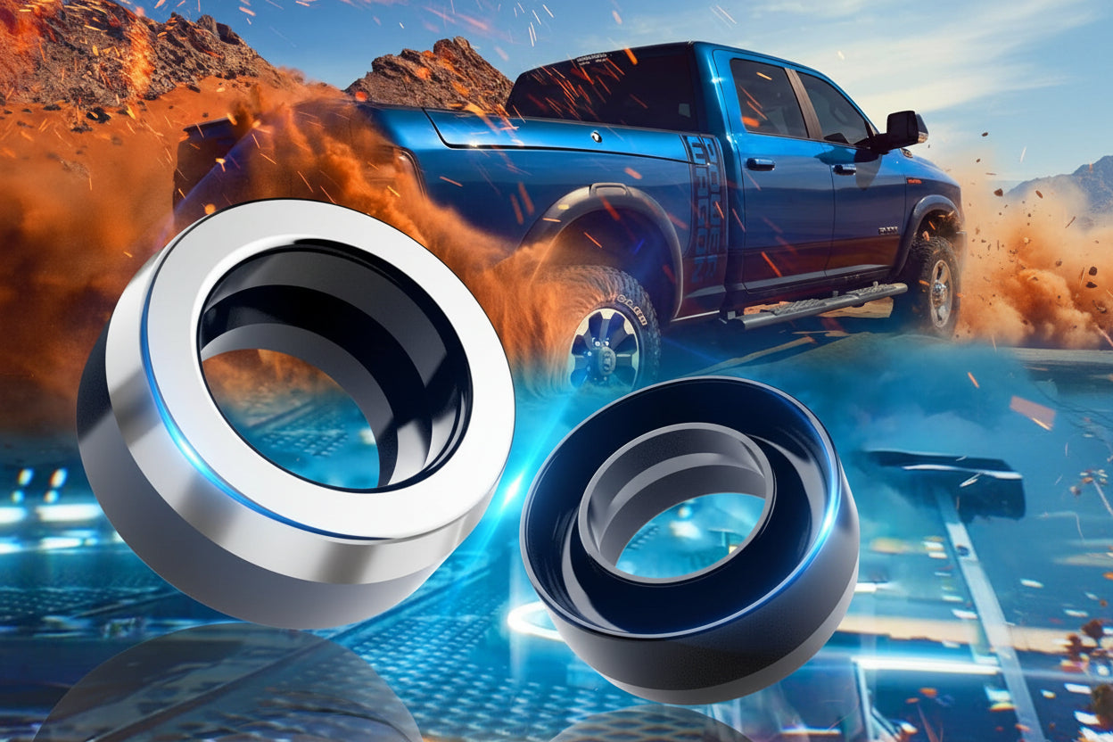 3" Front PU Leveling Spacers for 1994-2018 Ram 1500 2WD & 1994-2011 Ram 2500/3500 2WD (2-PCS)