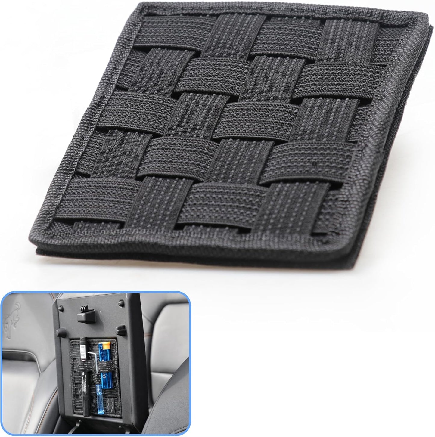 MOLLE Center Console Organizer for 2021-2026 Ford Bronco - Tactical Storage Pouch
