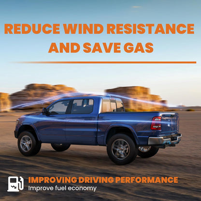 Soft Tri-fold 5.6 Feet Bed Tonneau Cover Compatible for 2009-2025 Dodge Ram 1500 (Incl. 2019-2024 Classic & 2019-2025 New Body Style) W/o Ram Box Truck Bed