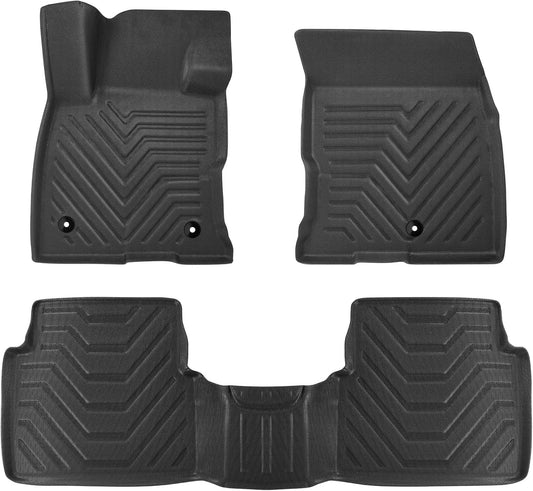 Floor Mats for Ford Bronco Sport 2022-2025, TPE Car Floor Liners for Bronco Sport, 1st & 2nd Row Bucket Seat Broryan