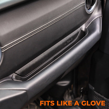 Grab Handle Storage Tray for 2018-2023 Jeep Wrangler JL & Gladiator JT (Black)