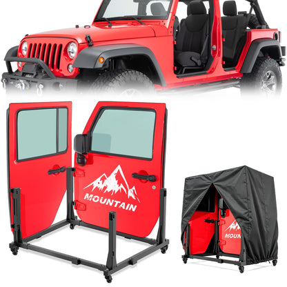 Door Storage Hanger Rack for Jeep Wrangler Gladiator