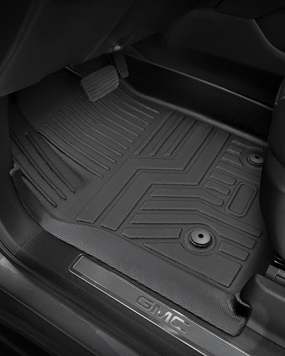 Liner Master® Floor Mats 3 Row Cargo & Liner Set for Chevrolet Tahoe for GMC Yukon 2024 2023 2022 2021 Only Custom Fit with 2nd Row Bucket Seats All Weather TPE Floor Liners Heavy Duty Accessories