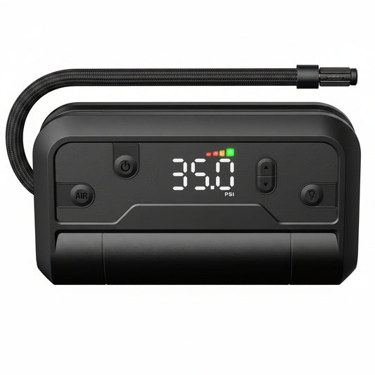 Air AL5 Cordless Tire Inflator - USB-C Rechargeable, 17 LPM, Digital Gauge/Auto-Shutoff for 31" Tires