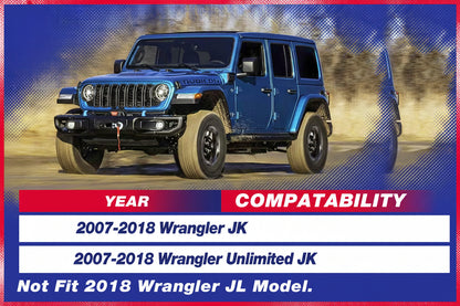 2.5" Lift & Leveling Kit for Jeep Wrangler JL (2018-2023) - Complete Suspension System