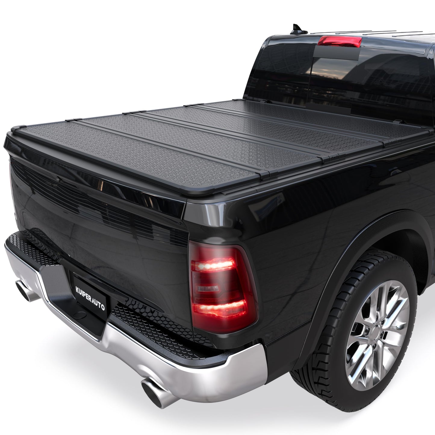 Soft Tri-fold 5.6 Feet Bed Tonneau Cover Compatible for 2009-2025 Dodge Ram 1500 (Incl. 2019-2024 Classic & 2019-2025 New Body Style) W/o Ram Box Truck Bed