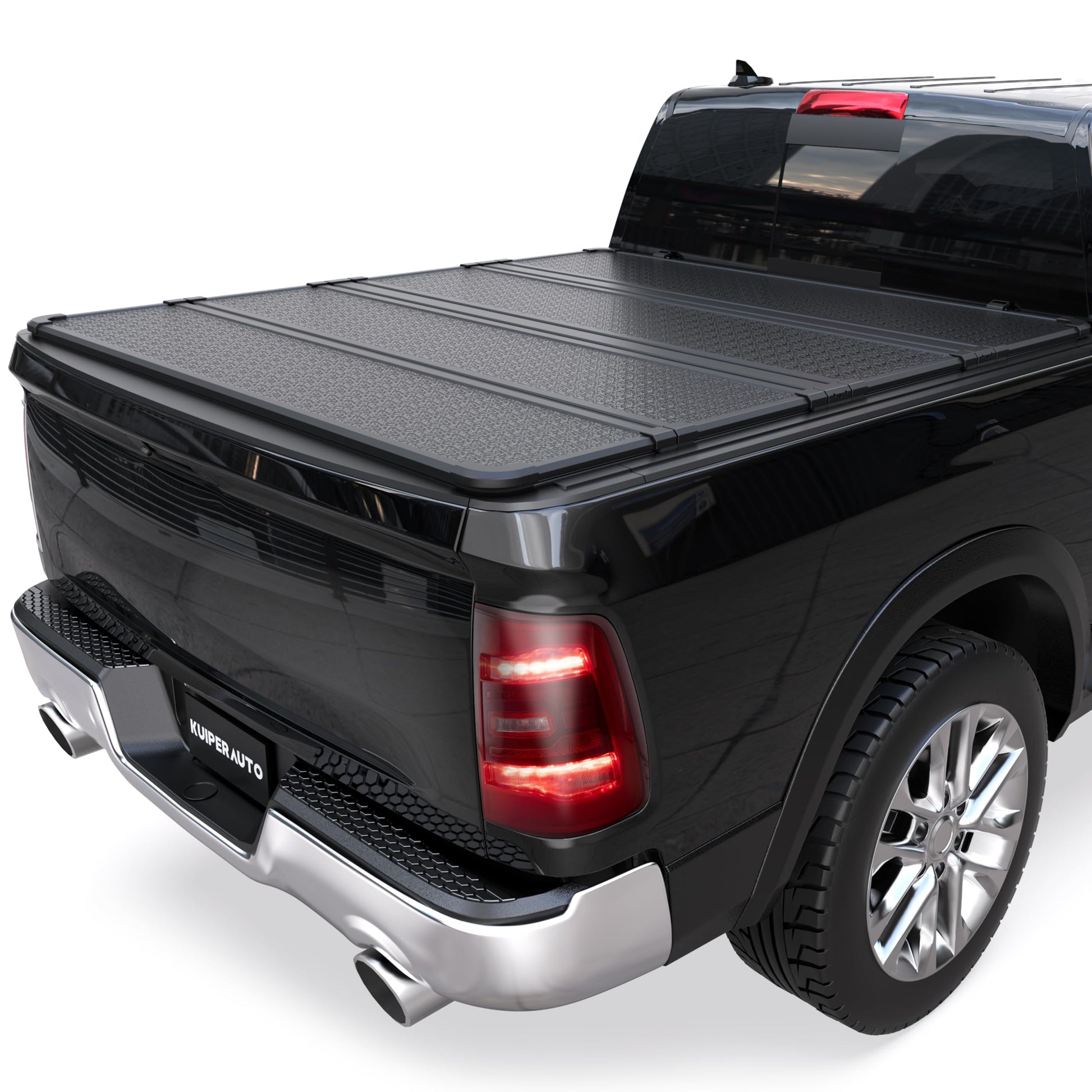 Soft Tri-fold 5.6 Feet Bed Tonneau Cover Compatible for 2009-2025 Dodge Ram 1500 (Incl. 2019-2024 Classic & 2019-2025 New Body Style) W/o Ram Box Truck Bed