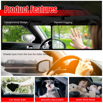 Chrysler Town & Country Dark Smoke Window Visors