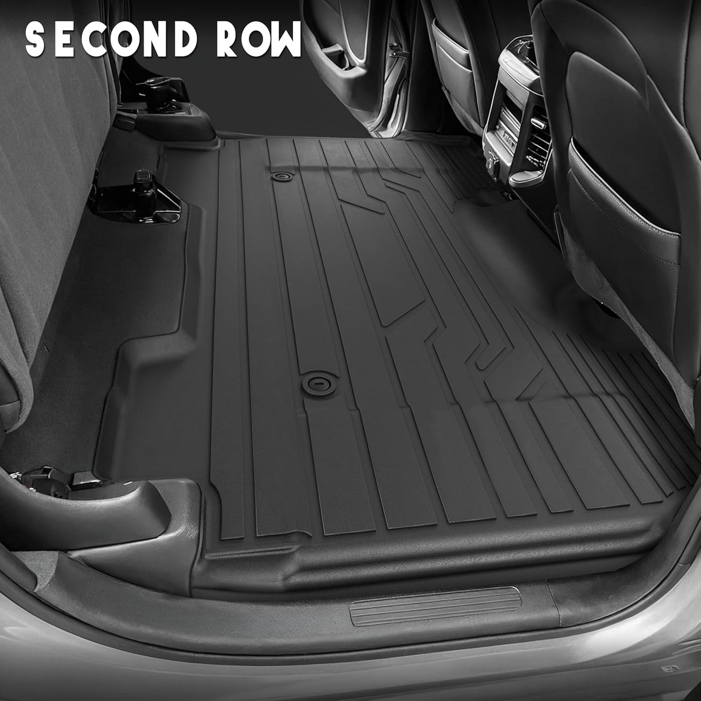 KARPAL Floor Mats for Ram 1500 DT Crew Cab 2019-2024 New Body Style (NOT Fit Classic Body), TPE All-Weather Floor Liners 1st & 2nd Row Car Mats with & w/o Underseat Storage, Ram Accessories