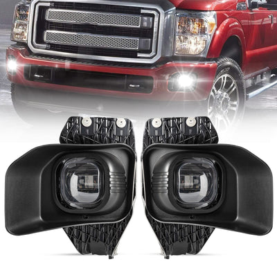 LED Fog Lights for Ford F-Series 2011-2016, Bumper Driving Lamp Kit