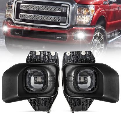 LED Fog Lights for Ford F-Series 2011-2016, Bumper Driving Lamp Kit