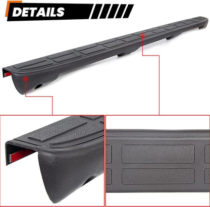 Textured Black Tailgate Spoiler Cap for 1999-2007 Chevy/GMC 1500/2500/3500 - Replaces 15932249/GM1909101