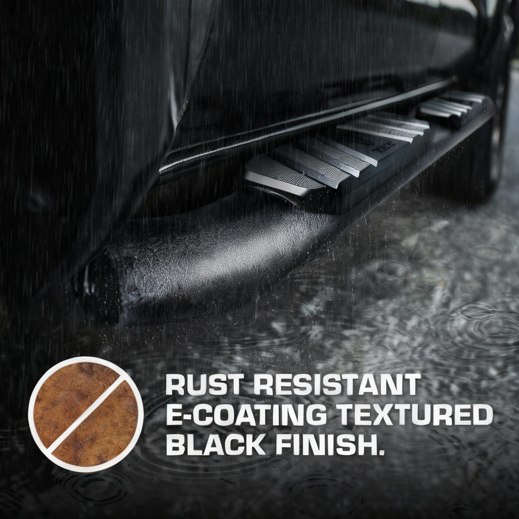 Tyger Auto 3.5" Rider Running Boards Compatible with 2009-2018 Dodge Ram 1500; 2019-2024 Classic | Quad Cab | TG-SS2D35118 | Side Step Rail Nerf Bars