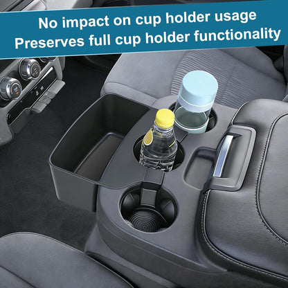 Hanging Center Console Organizer for 2013-2024 Ram 1500 & 2500/3500 (Jump Seat Only) - Cup Holder Expander
