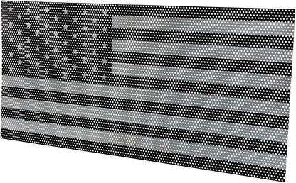 2018-2025 Jeep Gladiator JT / Wrangler JL Grille Insert - Faded US Flag Design