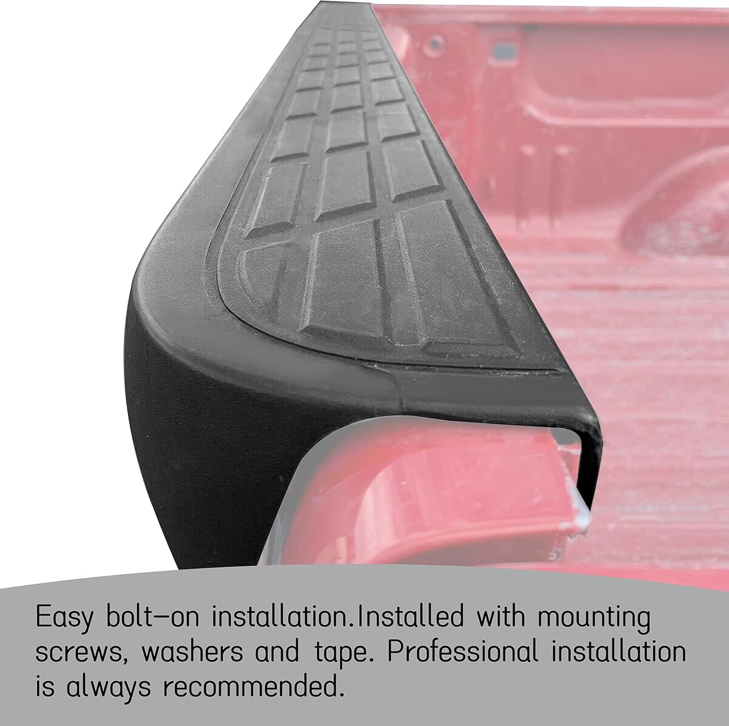 Tailgate Cap Spoiler for 2007-2013 Chevy/GMC 1500 & 2007-2014 HD - Replaces 25844299/GM1904104