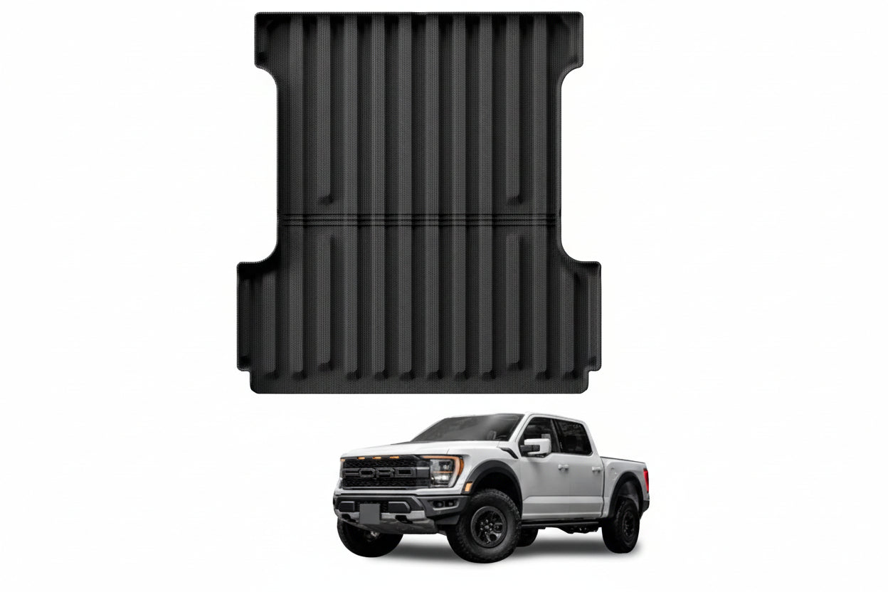 5.5' TPE Truck Bed Mat for 2015-2025 Ford F-150 & 2022-2023 Lightning - All-Weather Protection