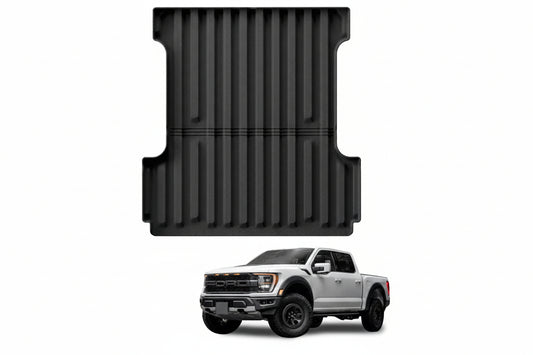 5.5' TPE Truck Bed Mat for 2015-2025 Ford F-150 & 2022-2023 Lightning - All-Weather Protection