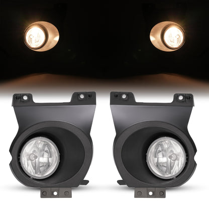 Ford F-150 Fog Light Kit with Bulbs and Black Bezel