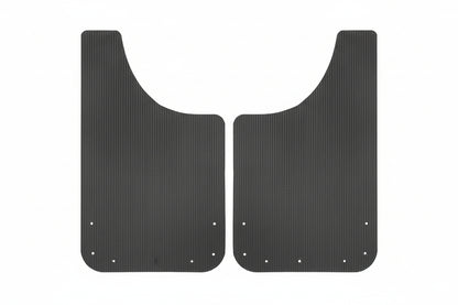 Heavy Duty Mud Flaps with Night Reflectors - 4-Pack Front & Rear