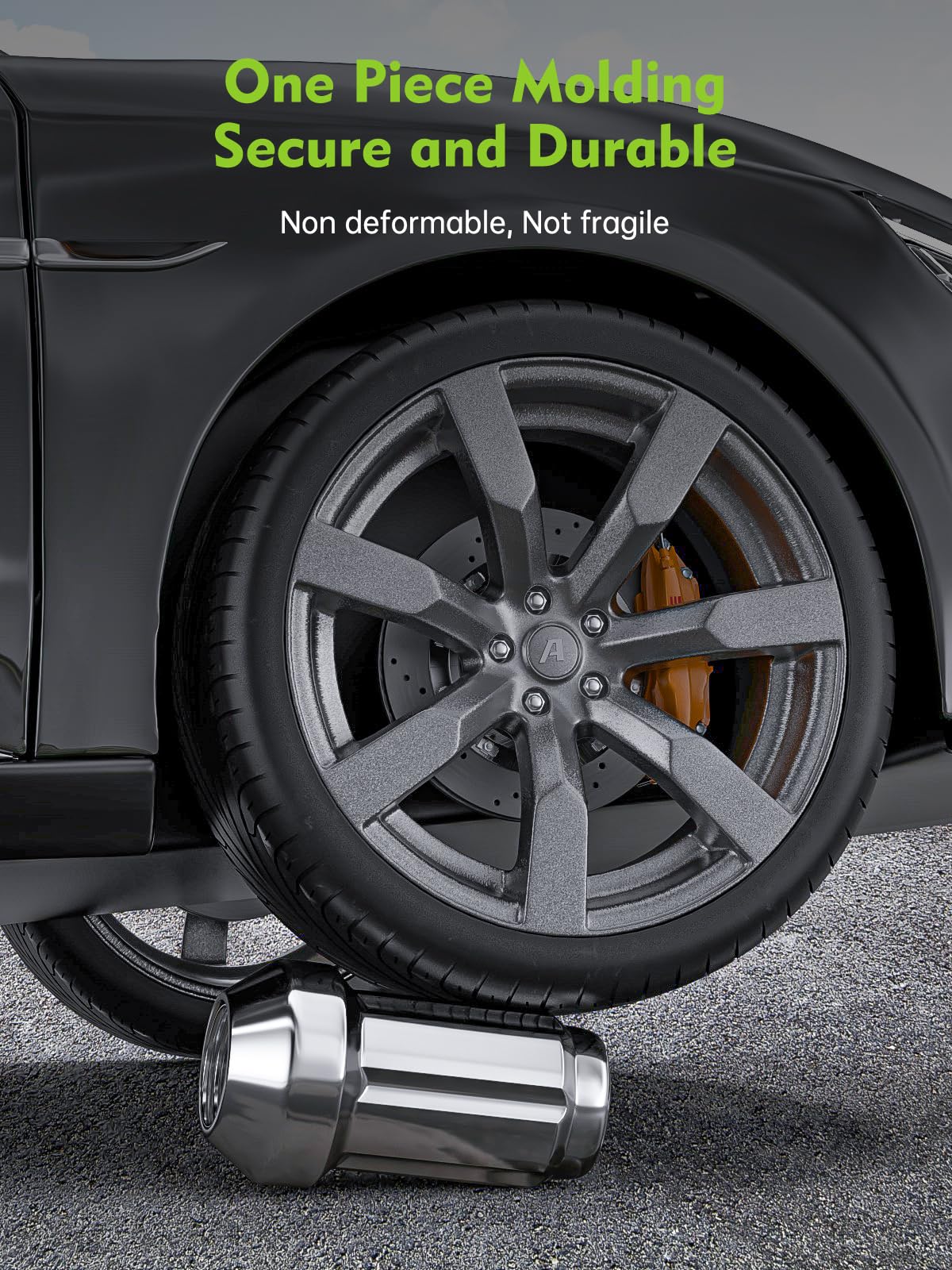 23PC Black Lug Nuts - Replacement for Jeep Wrangler JK, Liberty, Grand Cherokee