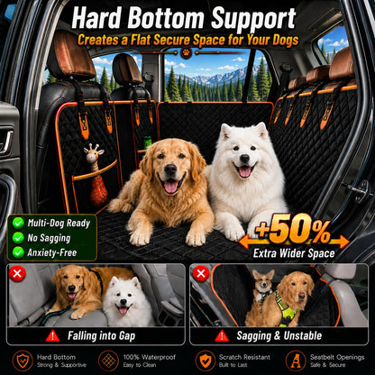 Waterproof Nonslip Dog Hammock, 52" Back Seat