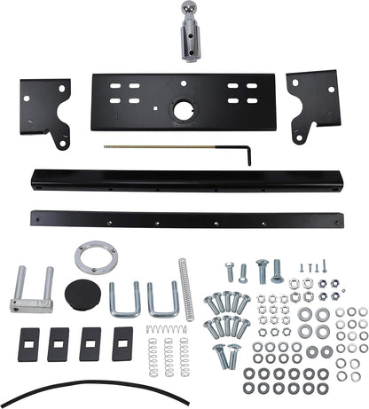 ECOTRIC 2-5/16" Double Lock Gooseneck Trailer Hitch Kit Compatible with 2015-2020 Ford F150