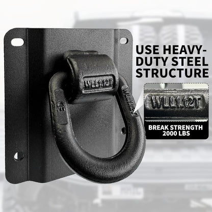 4 Pack Heavy Duty Tie Down Anchors Truck Bed Tie Downs Car Accessories Fit for 2015-2025 Ford F150 F250 F350 & Raptor 2026 Replace# FL3Z-99000A64-B & FL3Z-9928408-AB