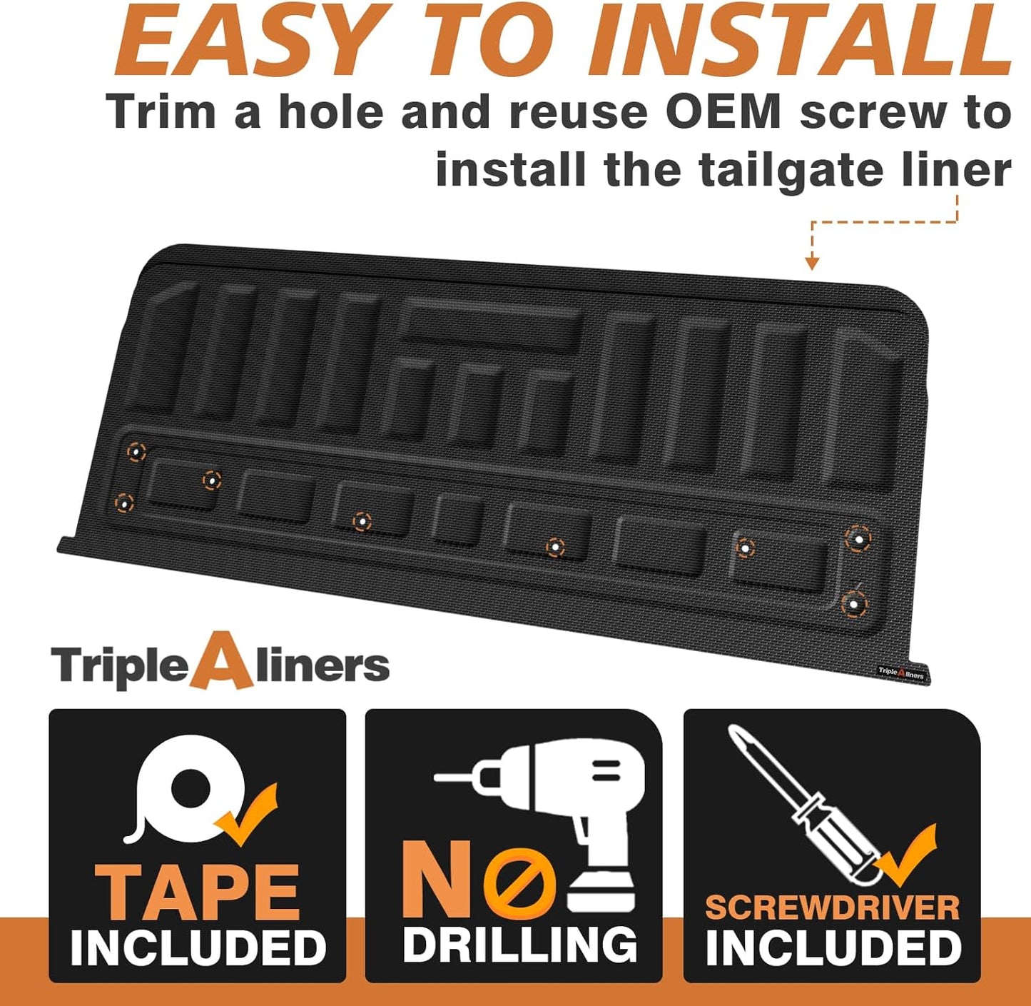 Tailgate Mat for 2015-2022 Chevy Colorado & GMC Canyon - All-Weather Protection