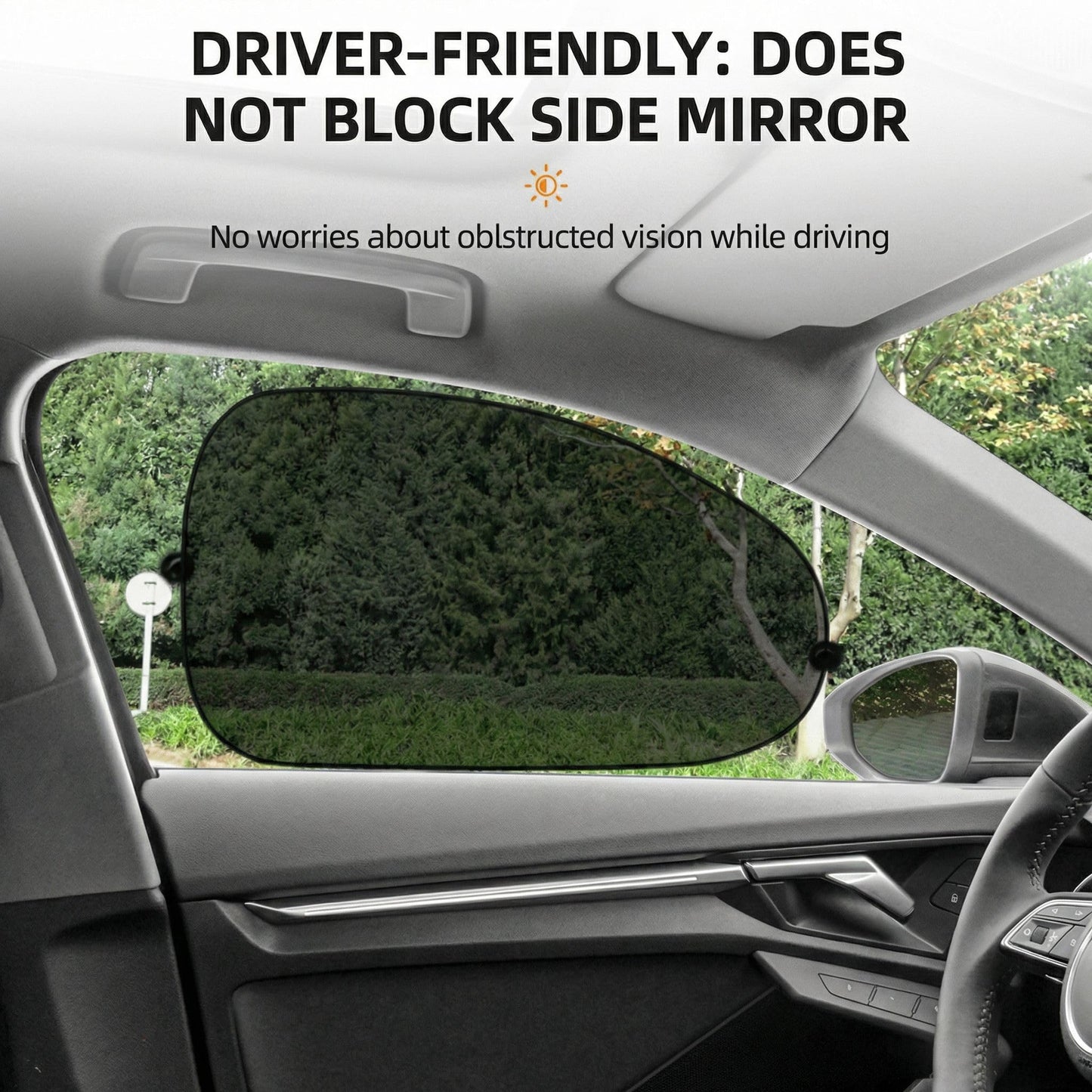 5 Pcs Car Side Window Shades for Grand Caravan, UV Protection