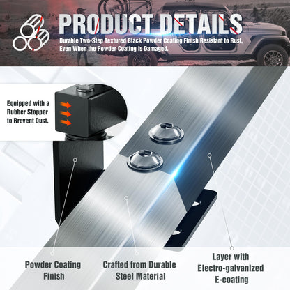 Door Storage Hanger Rack for Jeep Wrangler Gladiator