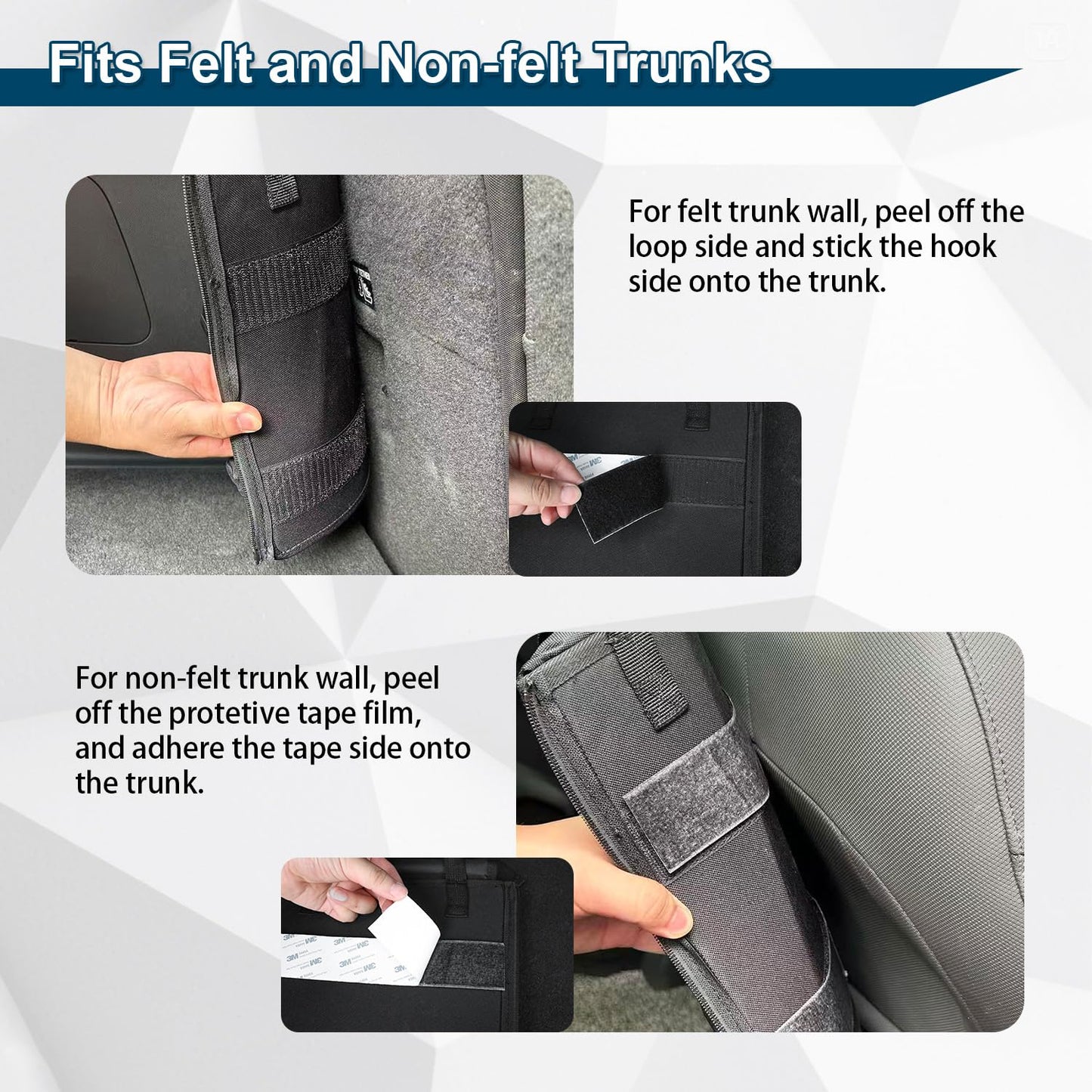 Deluxe Trunk & Backseat Organizer with Detachable Cooler for SUVs/RVs (Patent Pending)