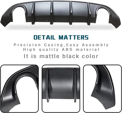 Rear Diffuser Compatible with 2015-2023 Dodge Charger - OHMU