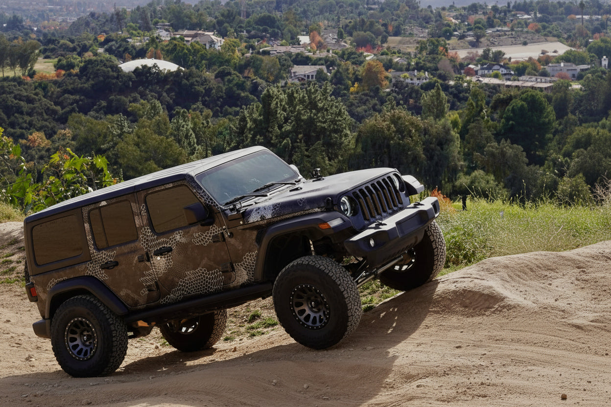 Door Hinge Protection Kit for 2019-2026 Jeep Wrangler JL & Gladiator