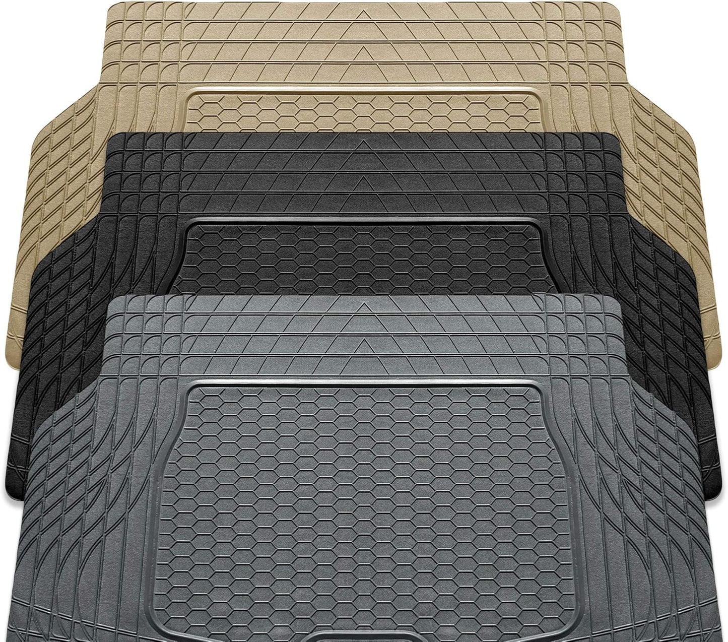 ClimaProof Universal Cargo Mat (55"x31.5") - All-Weather Trimmable for Cars/SUVs/Trucks (Black)