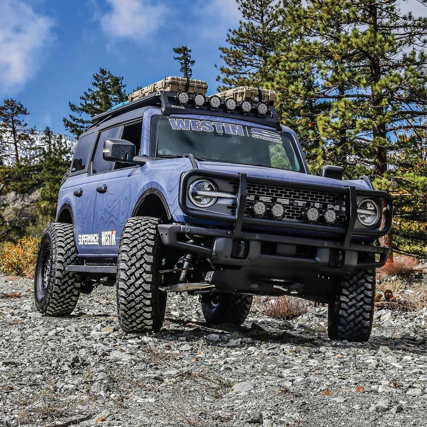 Bronco XTS Front Bumper Brush Guard