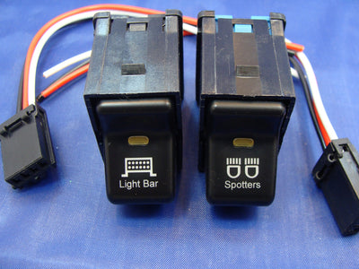 Jeep TJ Wrangler Rocker Switch Pair for Light Bar