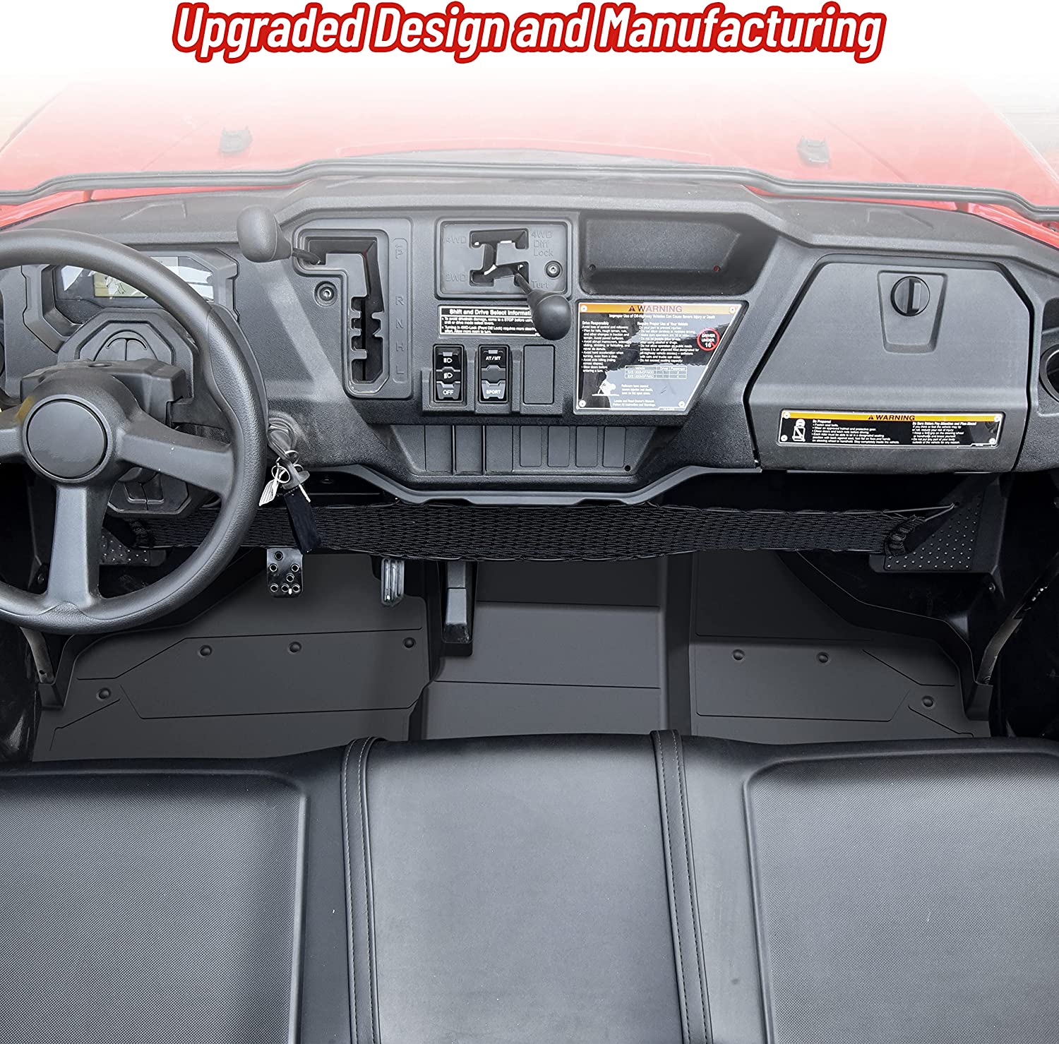 Front Floor Mats for Honda Pioneer 1000 2016-2023 - OHMU