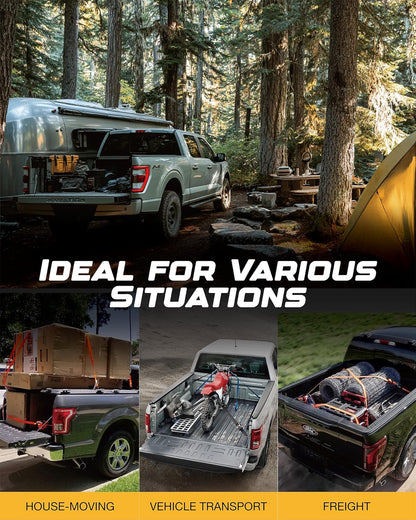 Heavy-Duty Tie Down Anchors (4-Pack) for Ford F-Series - 1000 lb Capacity, Rust-Resistant