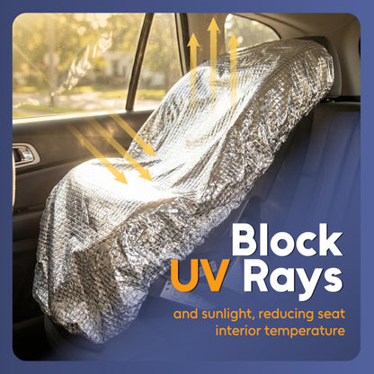 Car Seat Sun Shade Cover, Heat Reflective Protector