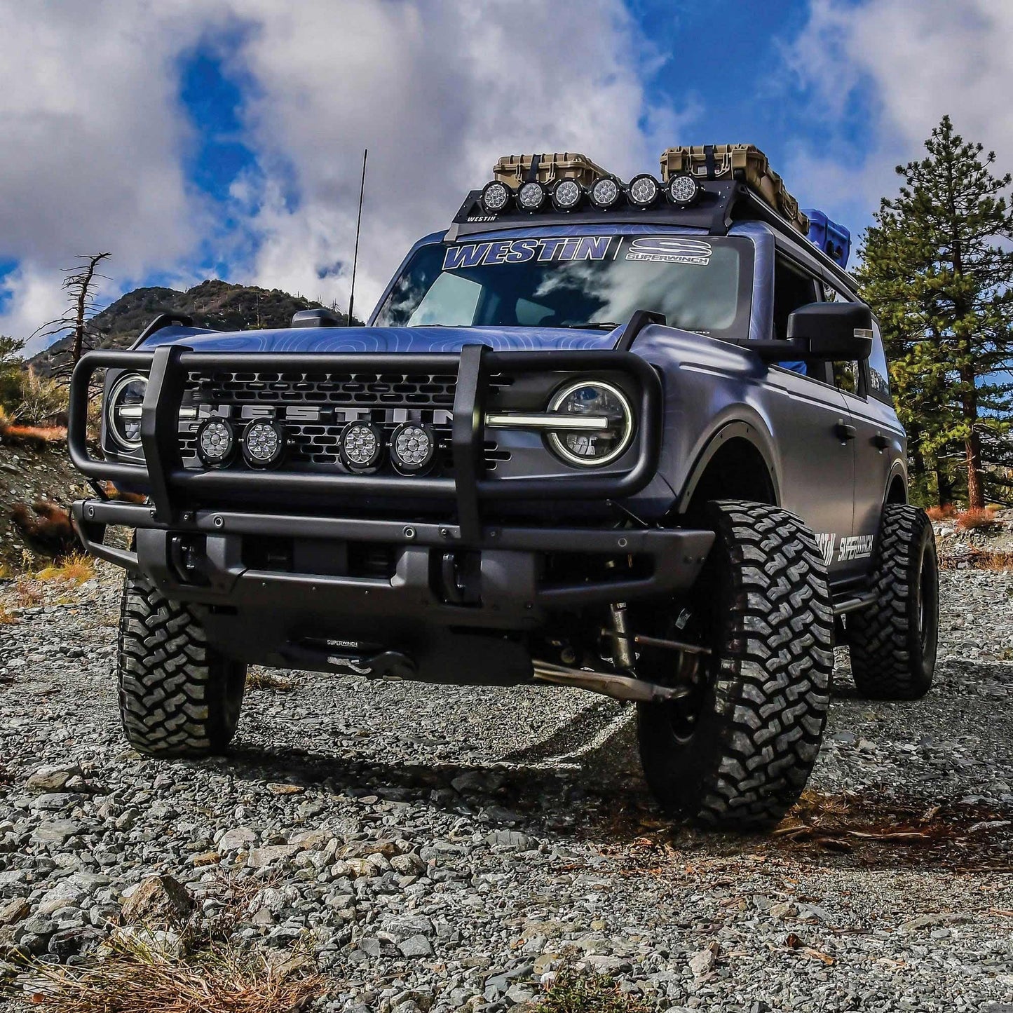 Bronco XTS Front Bumper Brush Guard