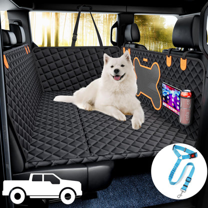 Hard Bottom Dog Hammock Back Seat Extender for Dogs for F150, RAM1500, Silverado