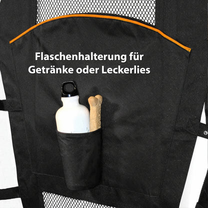 Low-Profile Backseat Dog Barrier - Mesh Top for Visibility, Easy Install/Remove for Cars w/Headrests
