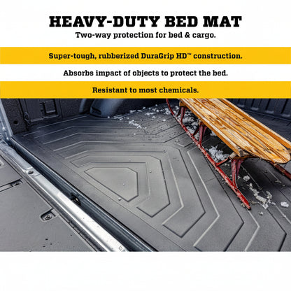 Custom Bed Liner for 2015-2026 Ford F-150 & Lightning 5'7" Bed - 1-Piece Black, 16008 (Not for Drop-in Liners)